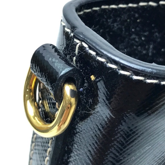 Prada Saffiano Vernice Handbag Patent Black - Picture 5 of 7